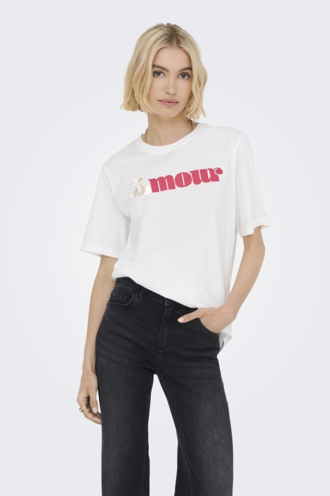 Jacqueline de Yong jdyanemone s/s print top jrs